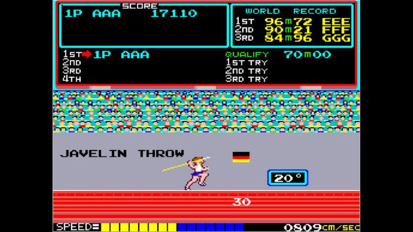 Switch游戏 -街机档案:田径赛 Arcade Archives TRACK & FIELD-百度网盘下载插图3-小白游戏网 Switch游戏 -街机档案:田径赛 Arcade Archives TRACK & FIELD-百度网盘下载插图3-小白游戏网